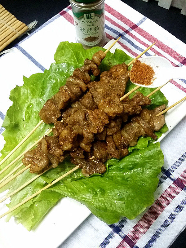 奥尔良孜然羊肉串（微步骤11