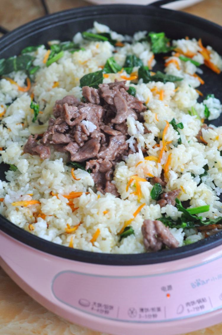 羊肉炒饭#非转基因金步骤11