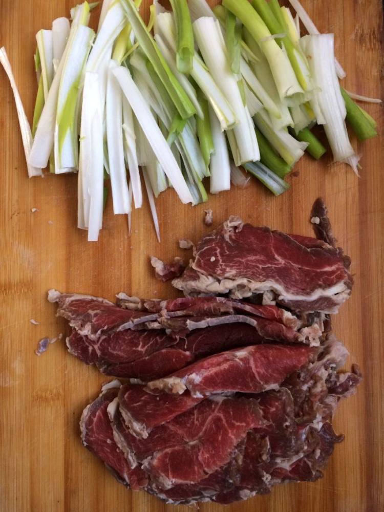 葱爆羊肉#非转基因金步骤1