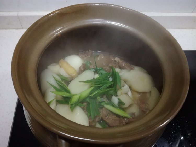 羊肉炖山药步骤13