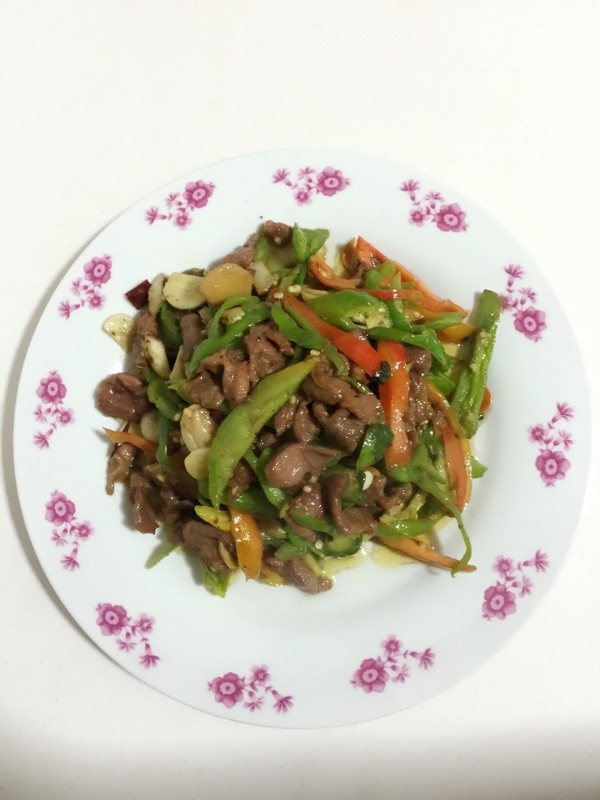 尖椒孜然爆羊肉步骤9