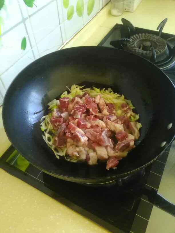 羊肉搓面步骤11