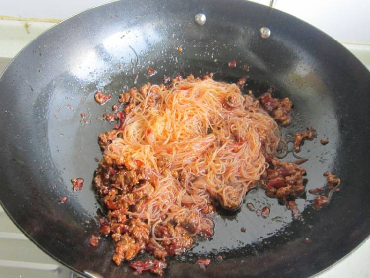 粉丝羊肉末步骤7