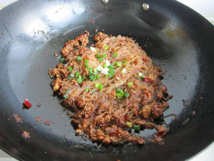 粉丝羊肉末步骤9
