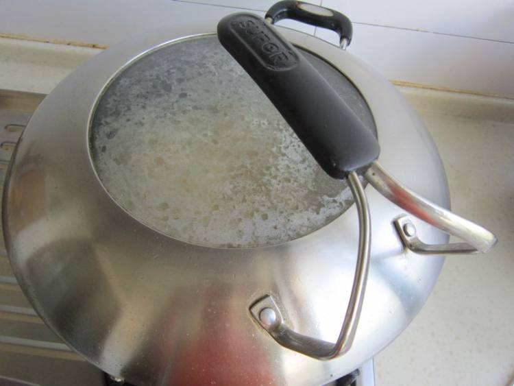 四季豆羊肉蒸面步骤12