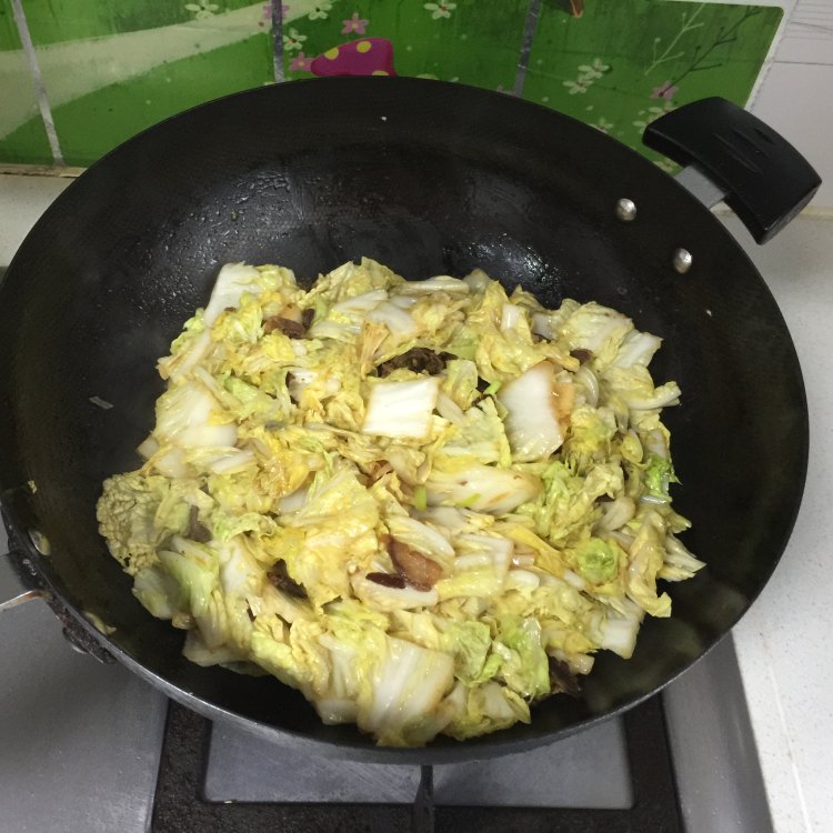 醋溜羊肉白菜步骤7
