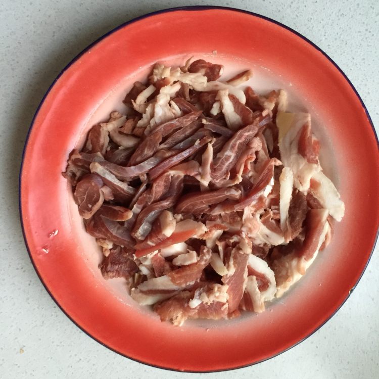 羊肉炒大脆菇步骤6