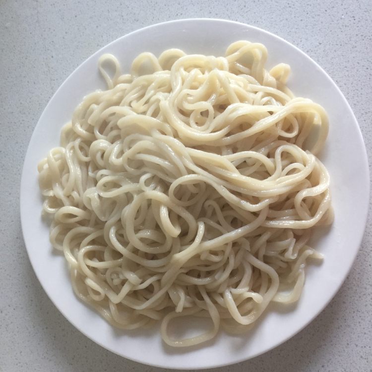 家常茄子西红柿拌面步骤15