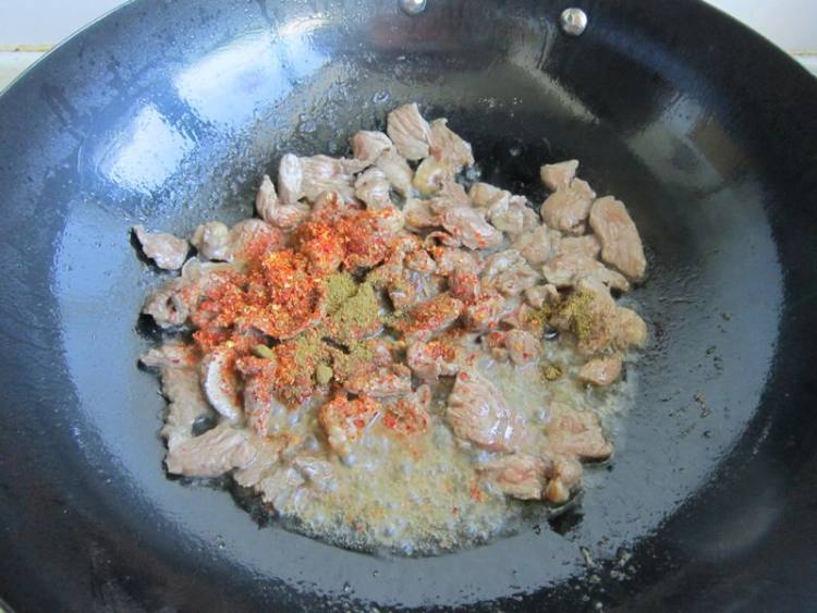 黄面烤肉步骤10