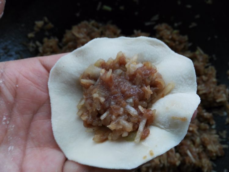 羊肉萝卜饺子步骤8