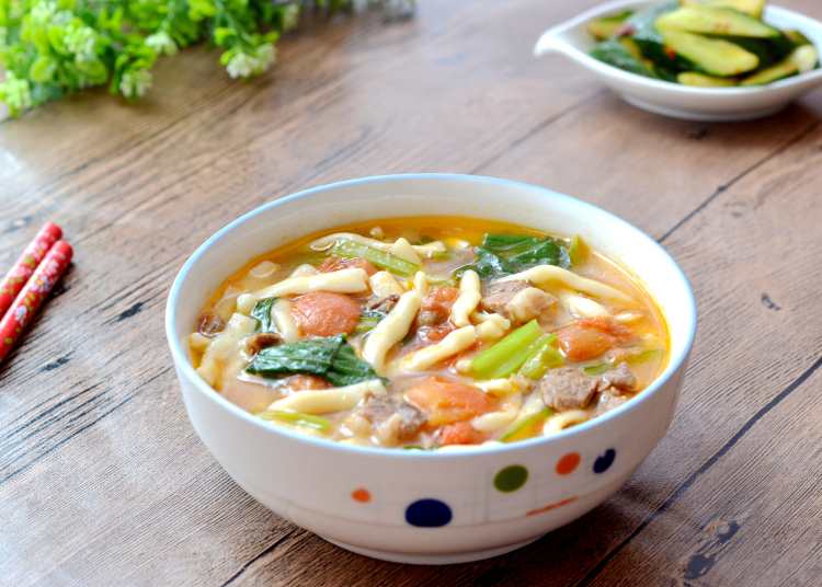 炮仗子汤饭步骤16