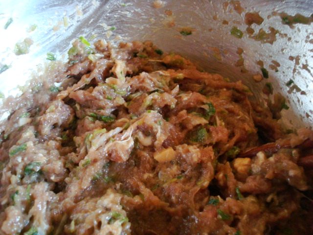 羊肉煎饺步骤5