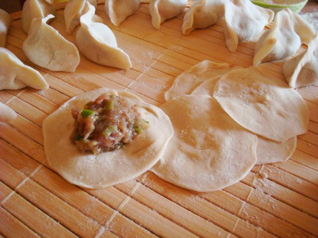 羊肉煎饺步骤8
