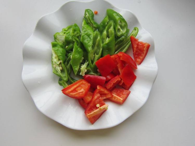 四季豆炒羊肉步骤3