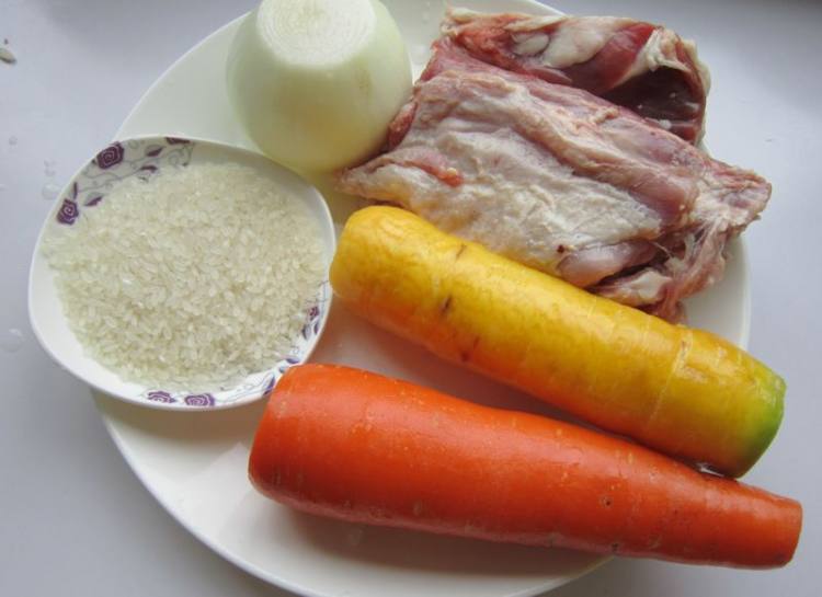 新疆抓饭步骤1