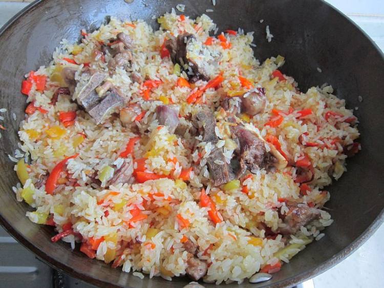 新疆抓饭步骤18