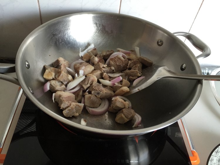 羊肉抓饭#不忘初心#步骤4