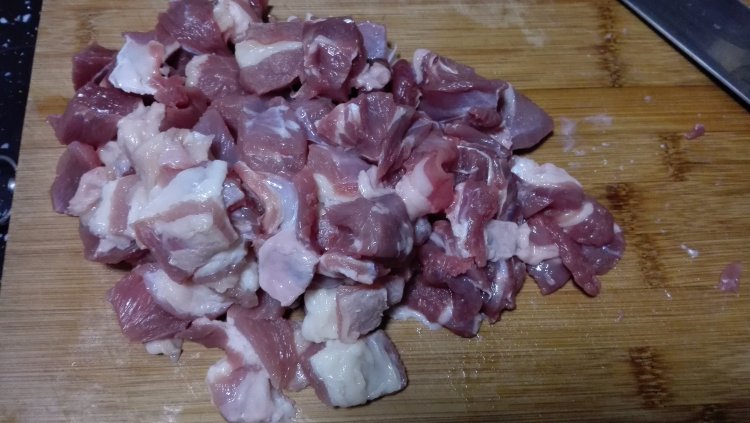 烤羊肉粒步骤2