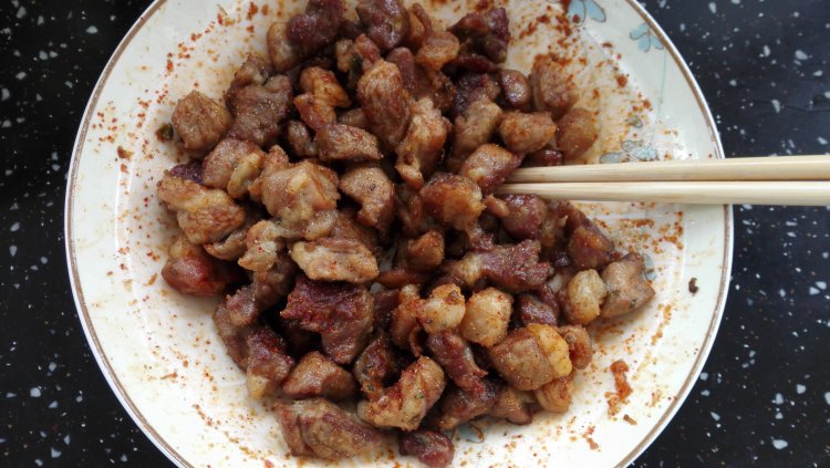 烤羊肉粒步骤8