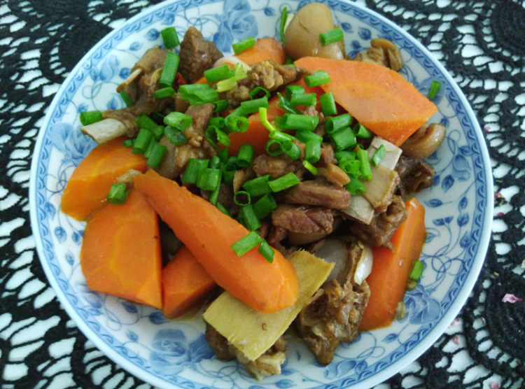 羊肉烧胡萝卜步骤18