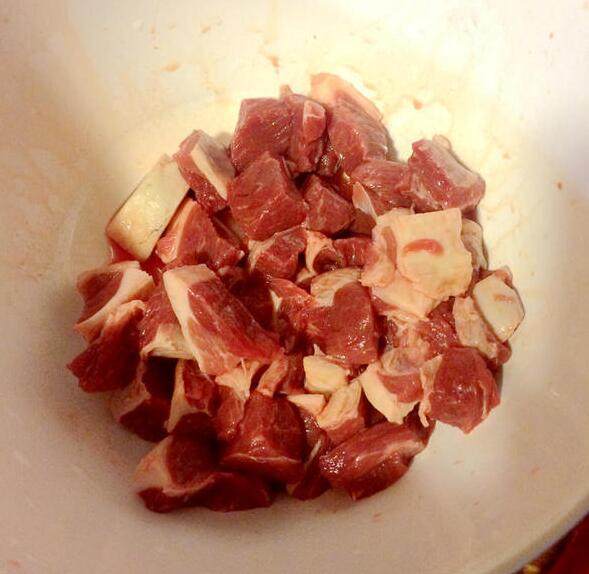 私房羊肉手抓饭步骤2