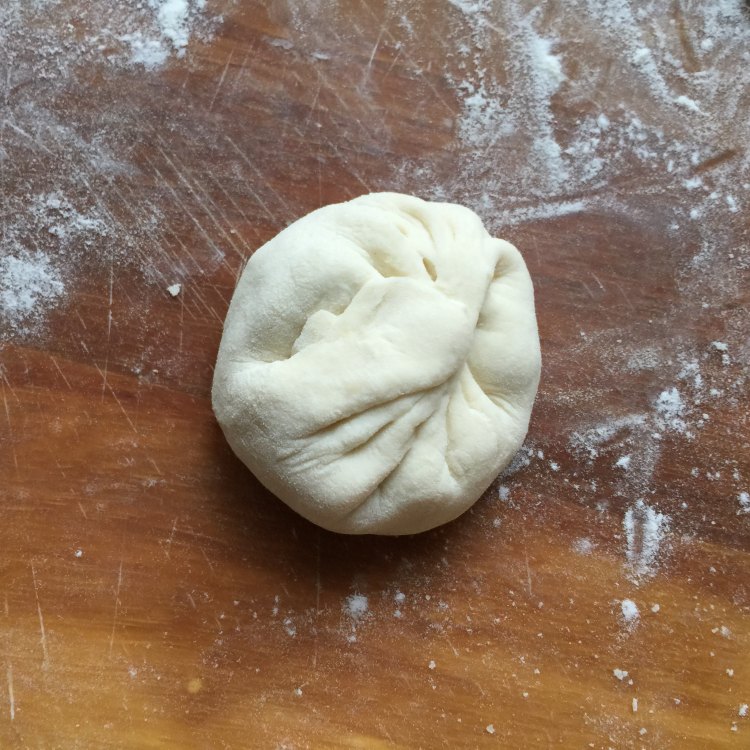 羊肉小白菜馅饼步骤11