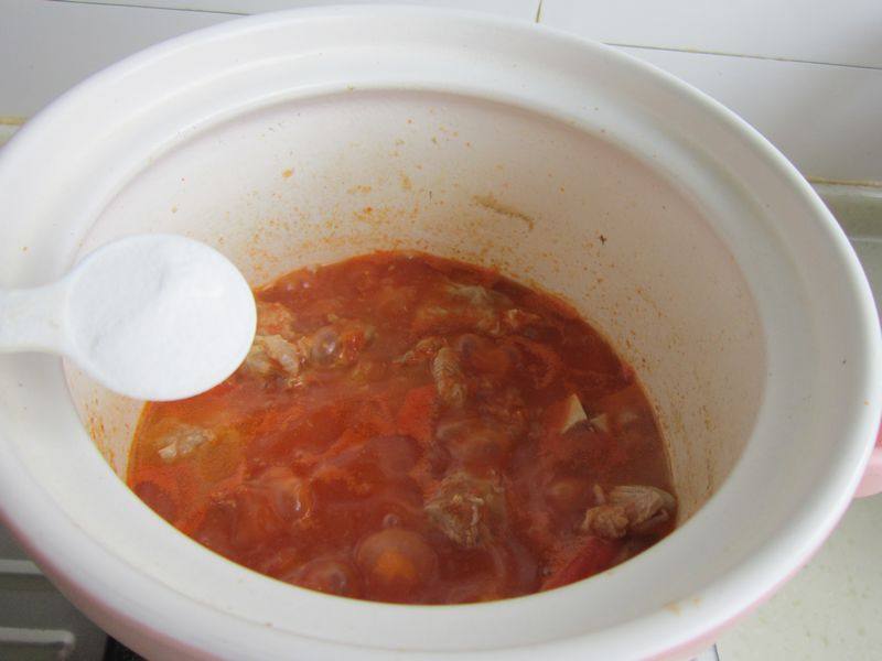 西红柿炖羊肉步骤9