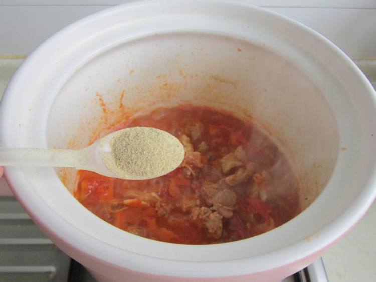 西红柿炖羊肉步骤10