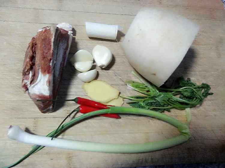 羊肉臊子面步骤2