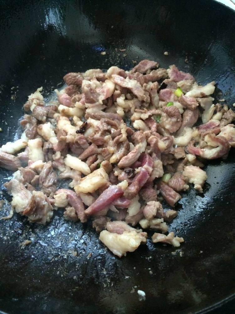 羊肉烩火烧步骤5