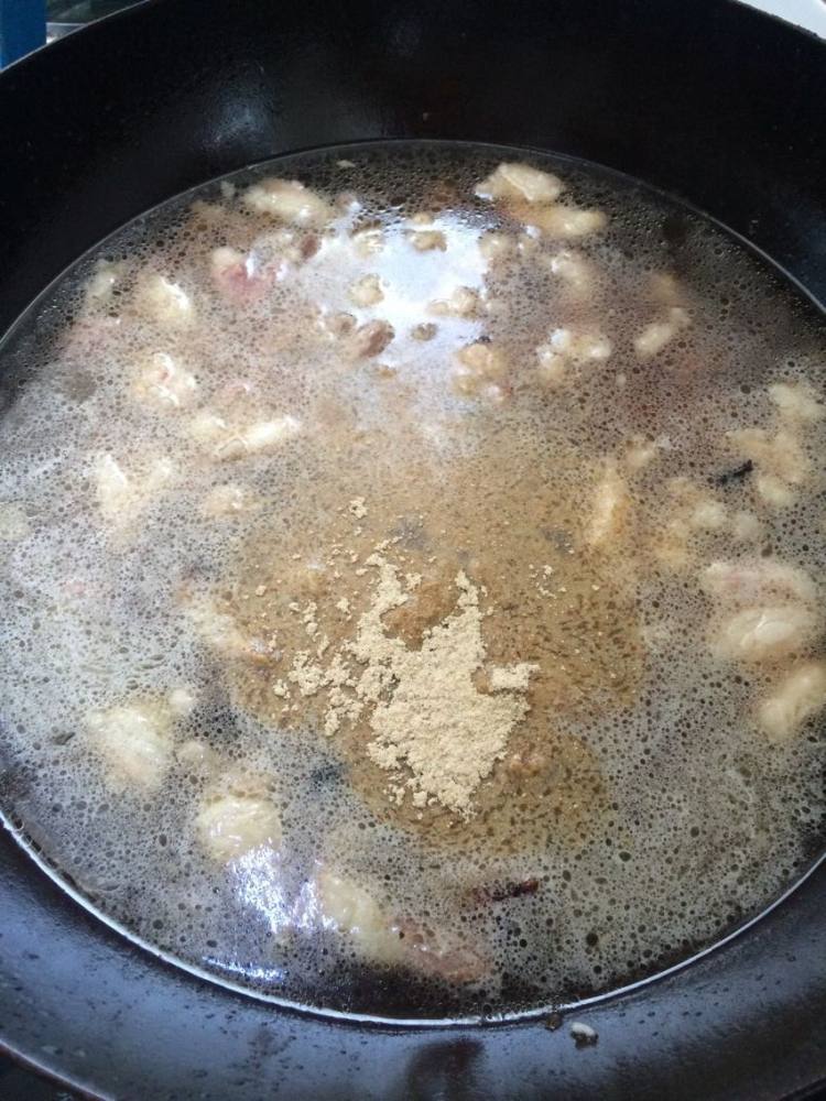 羊肉烩火烧步骤7