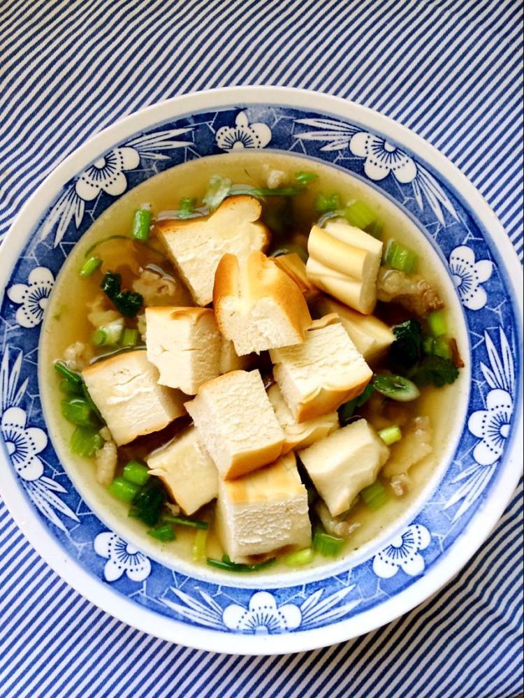 羊肉烩火烧步骤11