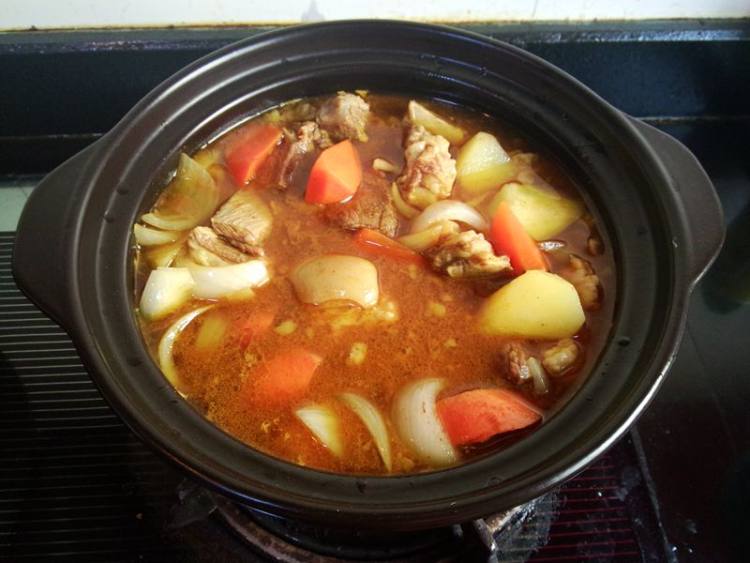 咖喱羊肉煲步骤10