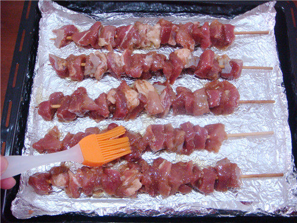 香烤羊肉串步骤6
