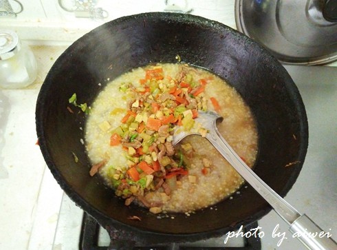 甘肃咸腊八粥步骤15