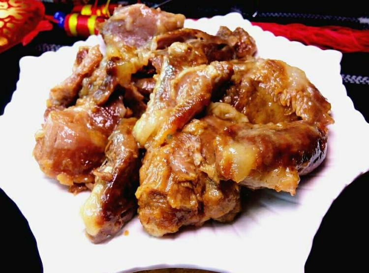 砂锅羊腱步骤6