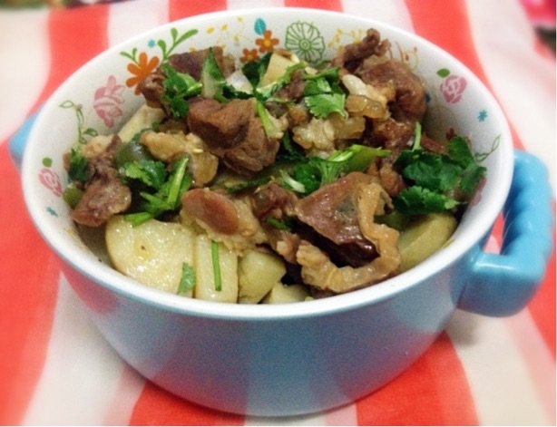 土豆焖羊肉步骤8