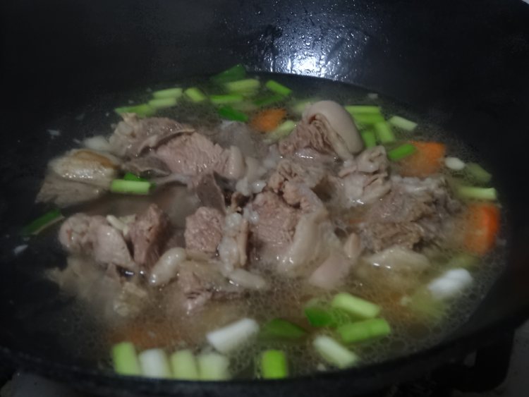 羊肉粉丝锅步骤10