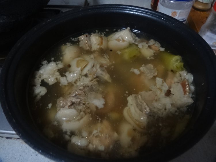 羊肉粉丝锅步骤9