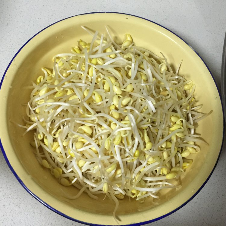 酸菜豆芽粉条肉步骤2