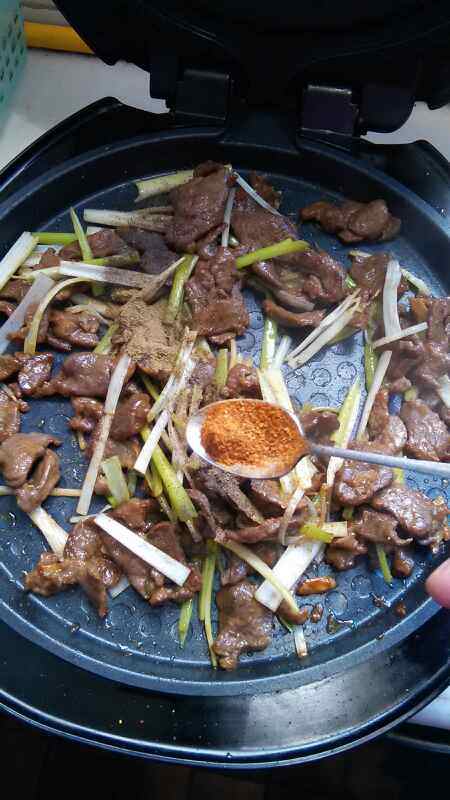 铁板孜然羊肉步骤8