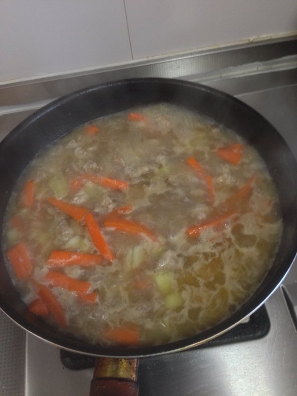 羊肉抓饭步骤3