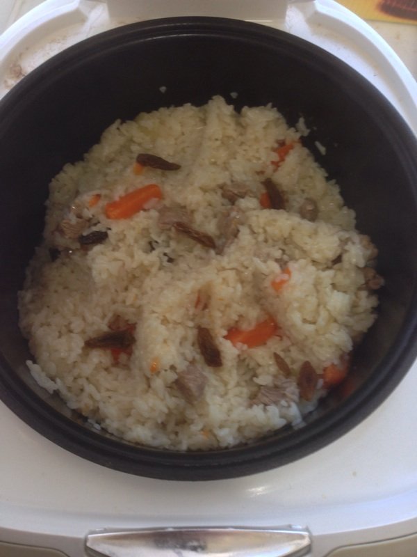 羊肉抓饭步骤6