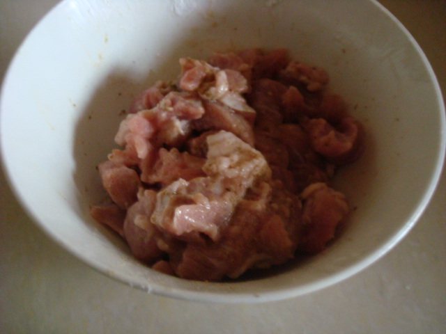 电饼铛烤羊肉串步骤2