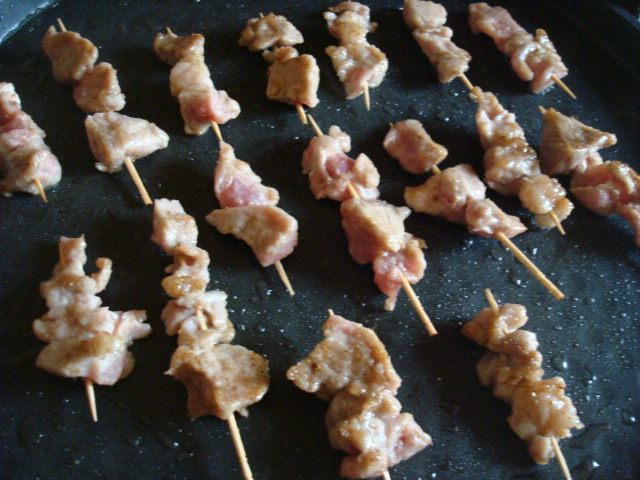 电饼铛烤羊肉串步骤5