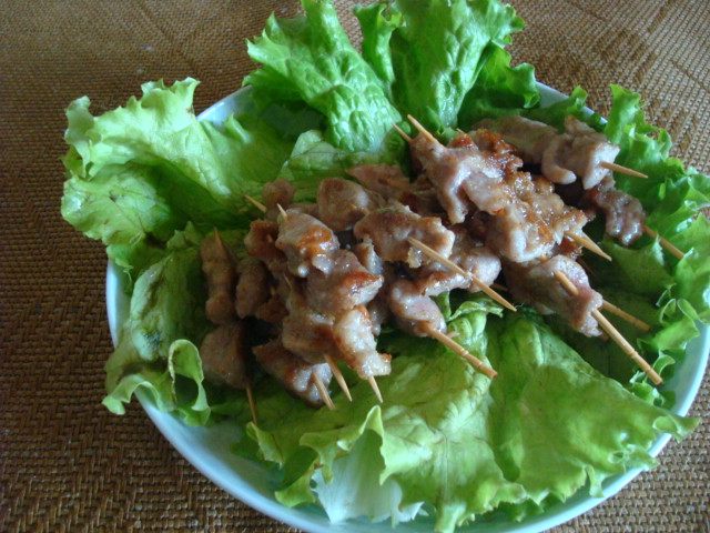电饼铛烤羊肉串步骤7
