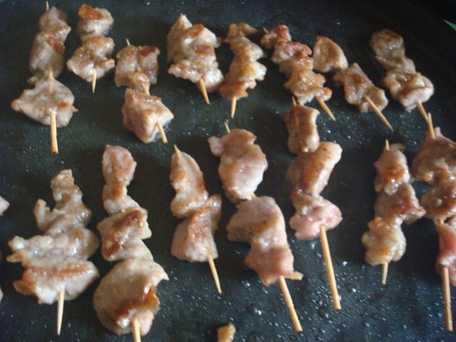 电饼铛烤羊肉串步骤6