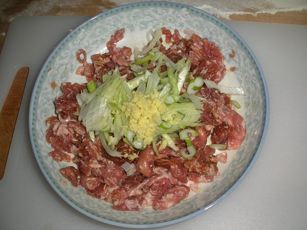 羊肉白菜馅饼步骤12