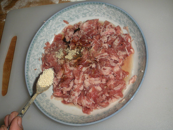 羊肉白菜馅饼步骤11