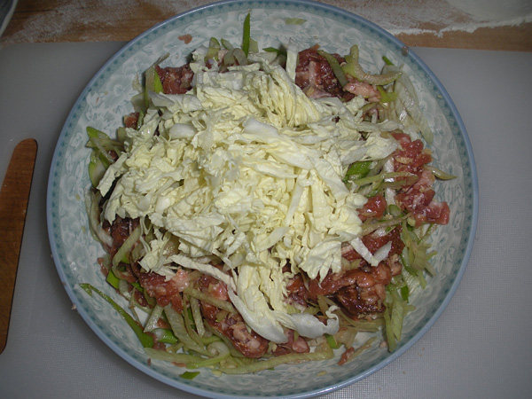 羊肉白菜馅饼步骤13
